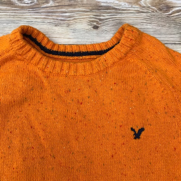 American Eagle Outfitters Men’s Orange Sweater - Picture 4 of 8